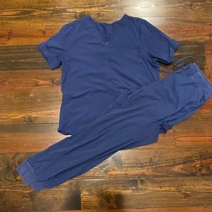 Jaanuu size small navy set